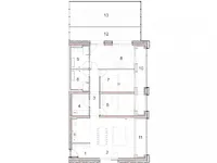 Недвижимость Квартира, 4 комнаты, Бежиград: 15