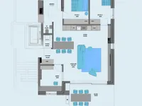 Недвижимость Квартира 3.5 комнаты в Изоле: 10