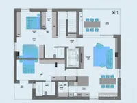 Недвижимость Четырёхкомнатная квартира в Изоле резиденция Моментум: 7