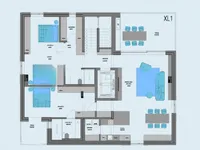 Недвижимость Четырёхкомнатная квартира в Изоле резиденция Моментум: 8