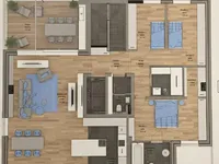 Недвижимость Четырёхкомнатная квартира в Изоле: 6