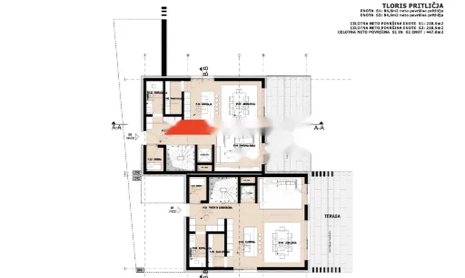 Недвижимость Дуплекс, Любляна, Вич.: 5