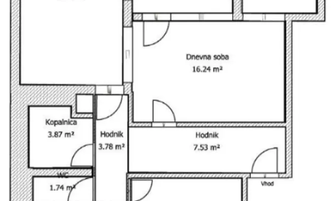 Недвижимость Квартира, 3-комнатная Новое Чернуче: 2