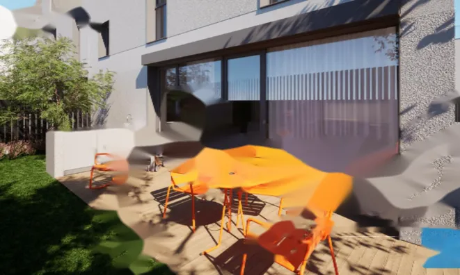 Недвижимость Дом с террасой Новый Любляна Шишка Объект 6: 12