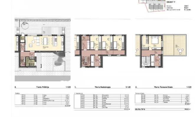 Недвижимость Дом с террасой Новый Любляна Шишка Объект 7: 3