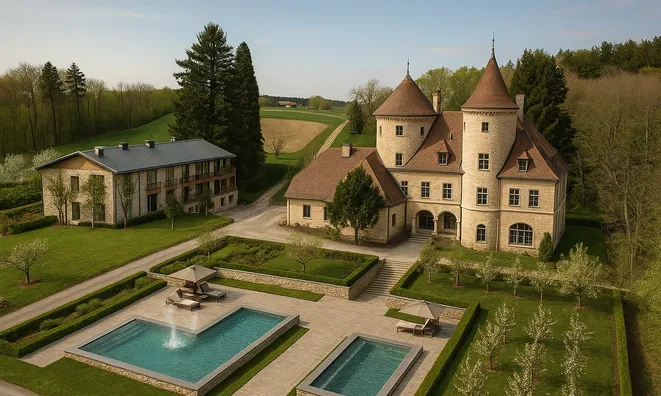 Недвижимость Замок Трате — Императорские конюшни XIX века: 7