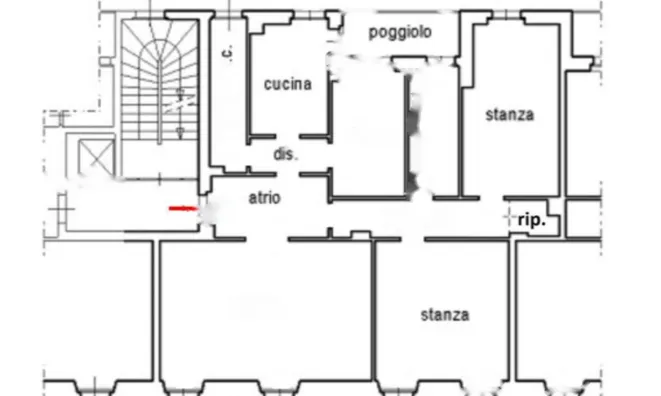 Недвижимость Квартира в центре Горицы: 19