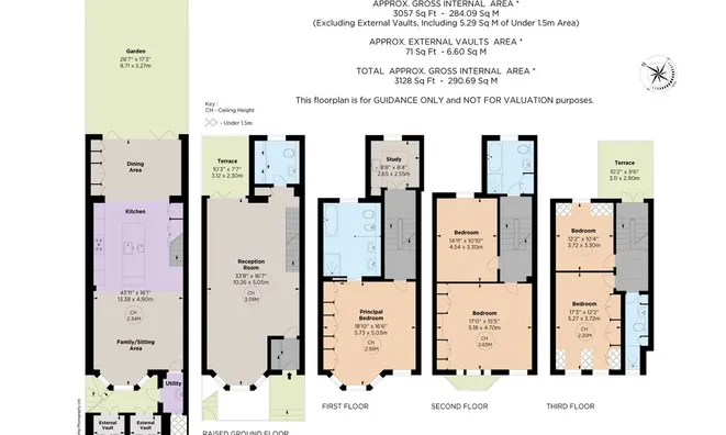 Недвижимость Beaufort Street, Chelsea: 25