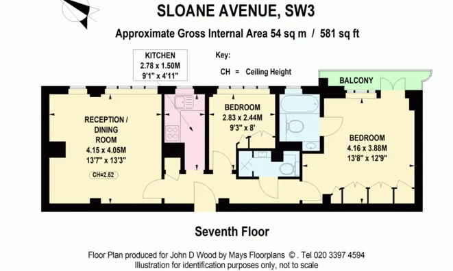 Недвижимость Chelsea Cloisters, Sloane Avenue: 4