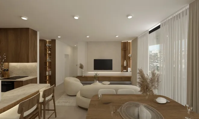 Недвижимость 3 Bedroom Apartment for Sale in City Center, Larnaca: 1