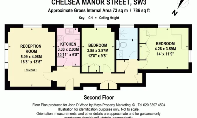 Недвижимость Swan Court, Chelsea: 12