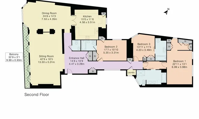 Недвижимость Cadogan Court, Draycott Avenue, Chelsea, London SW3, United Kingdom: 15