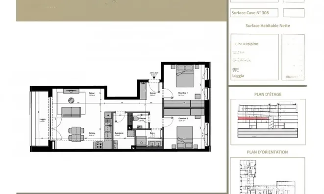 Недвижимость Apartment 2 bedrooms for sale in Belval: 3