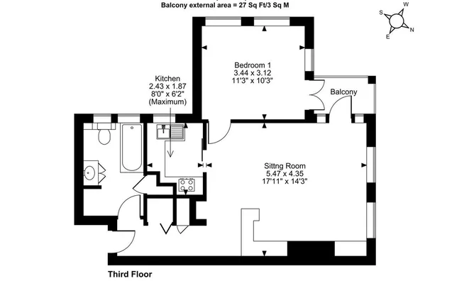 Недвижимость Kings Court South, Chelsea Manor Gardens, Chelsea: 18