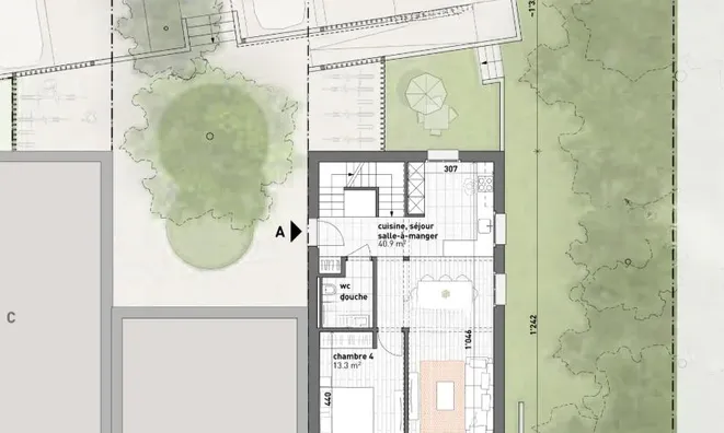 Недвижимость Row house: 10