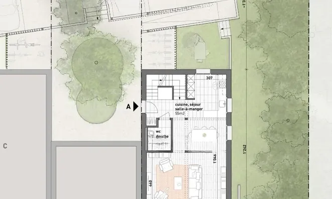 Недвижимость Row house: 11