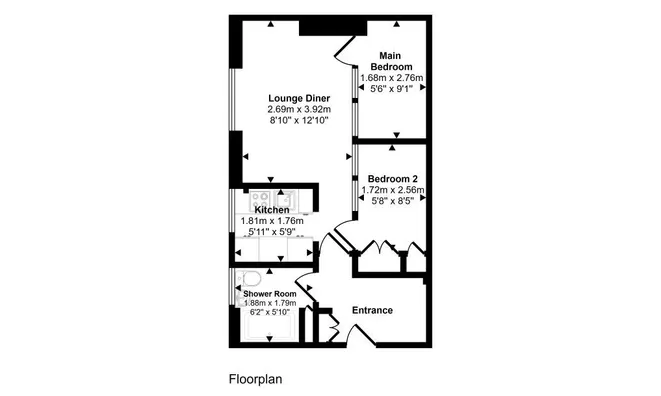 Недвижимость Flat 24 Daver Court, Chelsea Manor Street, Chelsea: 8