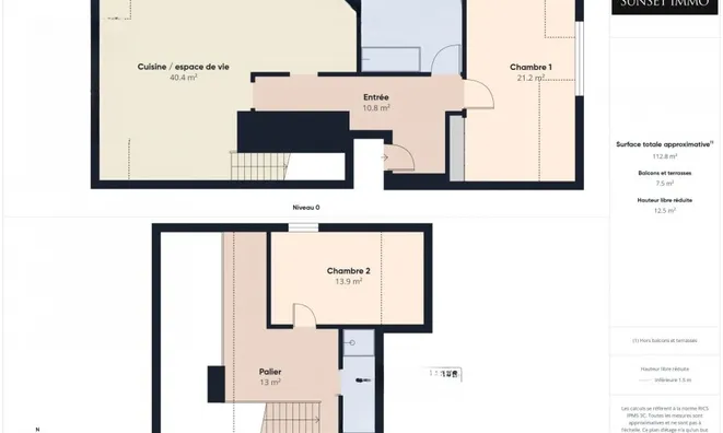 Недвижимость Apartment 2 bedrooms for sale in Reckange-Sur-Mess: 2