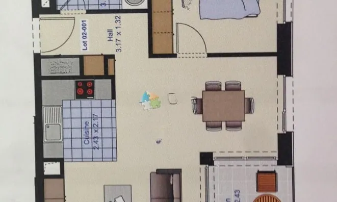 Недвижимость Apartment 1 bedroom for sale in Luxembourg-Gasperich - Cloche d'or: 3