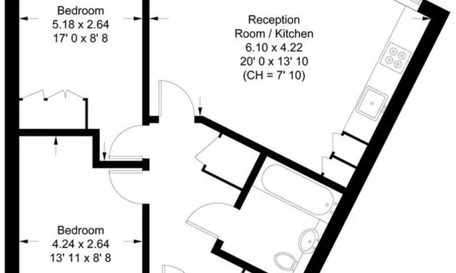 Недвижимость 411 Battersea Park Road: 11