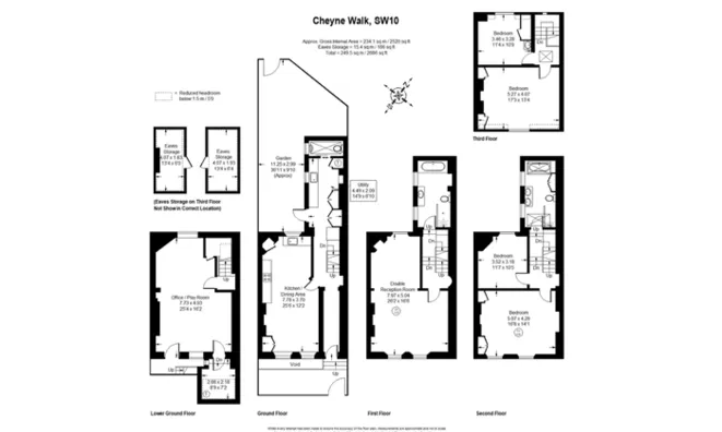 Недвижимость Cheyne Walk: 14