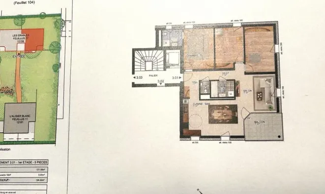 Недвижимость Apartment 5 rooms: 4