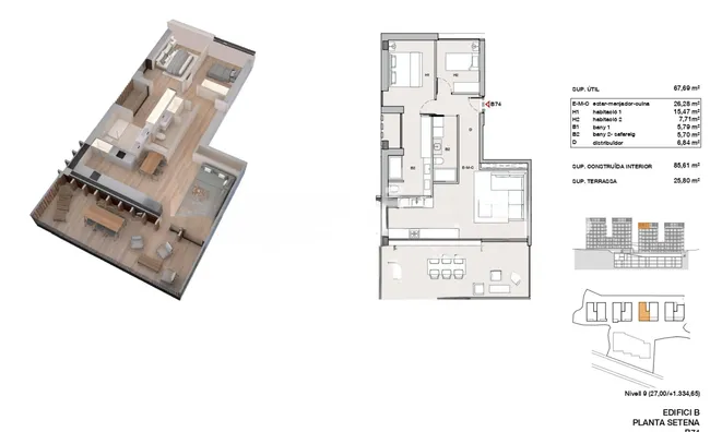 Недвижимость Apartment for sale in Les Bons, 3 bedrooms: 11