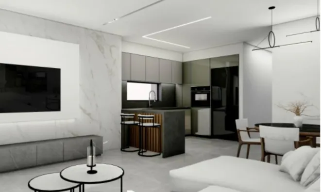Недвижимость 2 Bedroom Penthouse in Strovolos, Nicosia: 2
