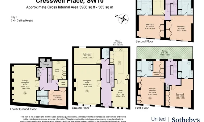 Недвижимость Cresswell Place, Chelsea: 20
