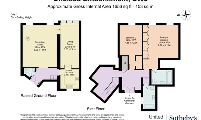 Недвижимость Cheyne House Chelsea Embankment: 12