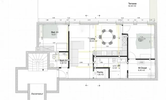 Недвижимость Apartment 2 bedrooms for sale in Luxembourg-Centre ville: 6