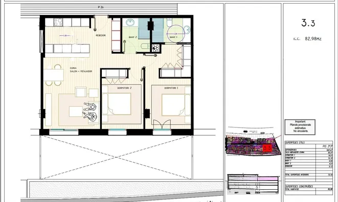 Недвижимость Two-bedroom apartment for sale in Encamp: 8