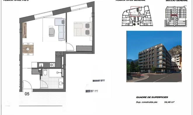 Недвижимость Apartment for sale in Andorra la Vella, 1 bedroom: 4