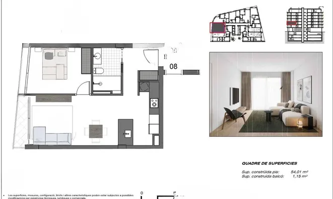 Недвижимость Apartment for sale in Andorra la Vella, 1 bedroom: 4