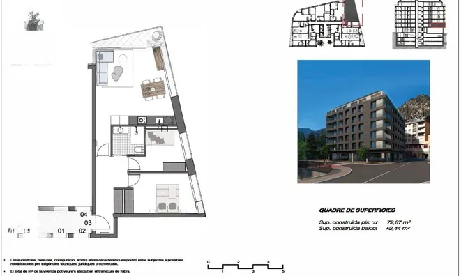 Недвижимость Apartment for sale in Andorra la Vella, 2 bedrooms: 4