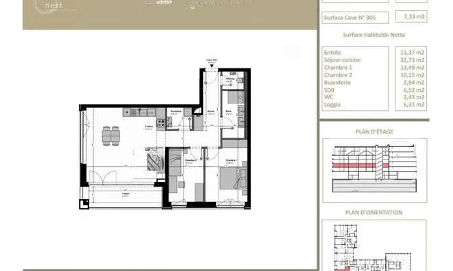 Недвижимость Apartment 2 bedrooms for sale in Belval: 4