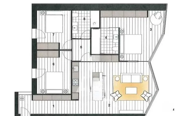 Недвижимость Apartment for sale in Andorra la Vella, 3 bedrooms: 44