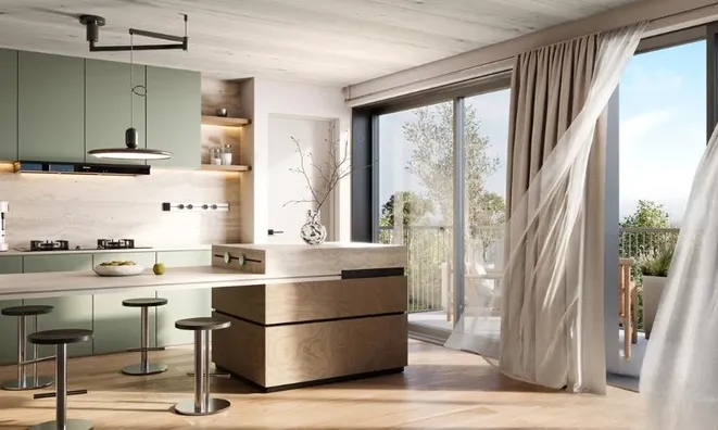 Недвижимость Attic flat 4 rooms: 2