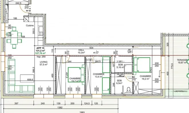 Недвижимость Penthouse 3 bedrooms for sale in Wiltz: 3