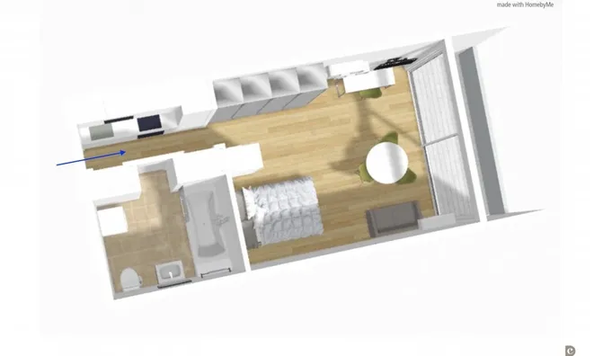 Недвижимость Studio for sale in Luxembourg-Gare: 4