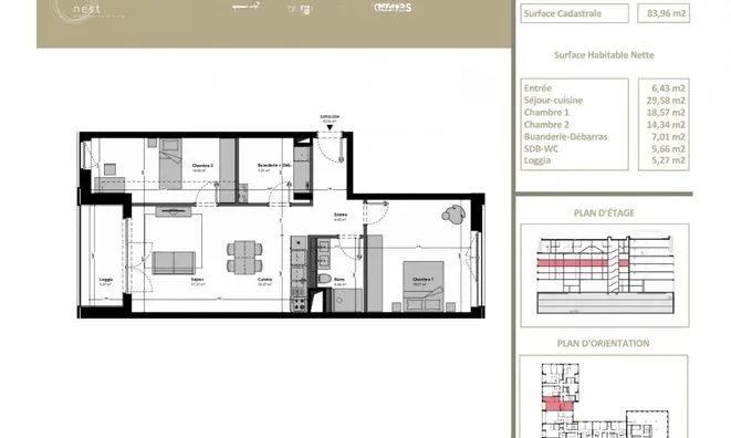 Недвижимость Apartment 2 bedrooms for sale in Belval: 2