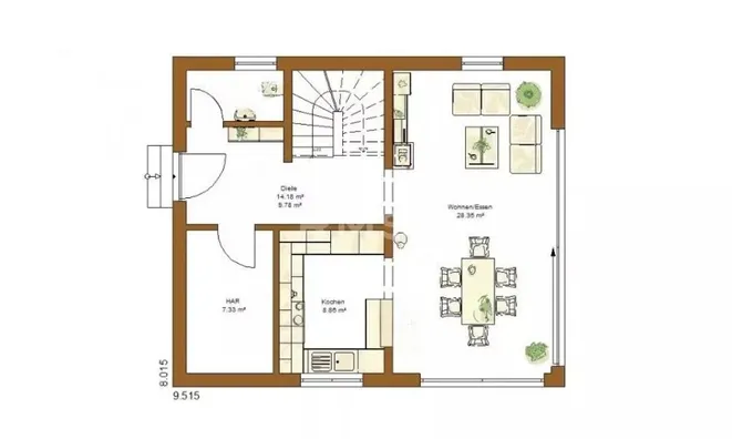 Недвижимость Detached house 3 bedrooms for sale in Nothum: 4