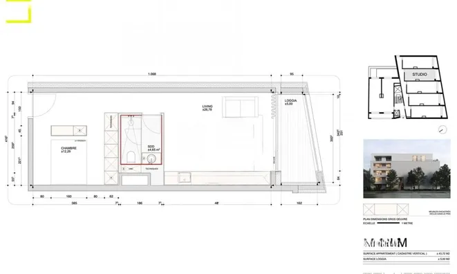 Недвижимость Apartment 1 bedroom for sale in Luxembourg-Kirchberg: 7