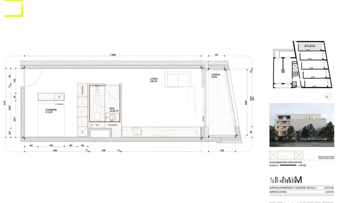Недвижимость Apartment 1 bedroom for sale in Luxembourg-Kirchberg: 7