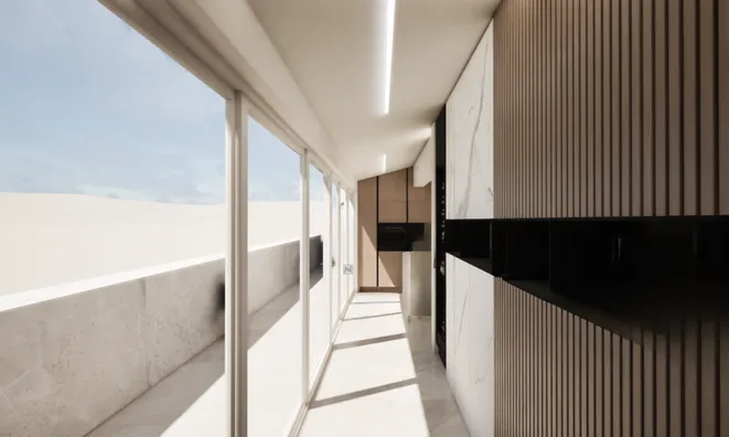 Недвижимость Three-room apartment in a new building in Secha: 4