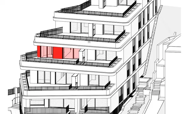 Недвижимость Three-room apartment by the sea: 9