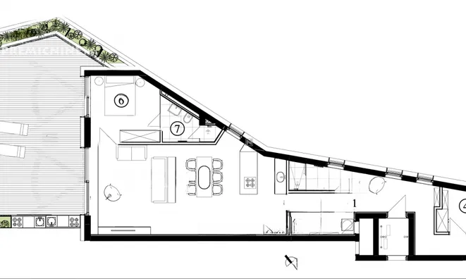 Недвижимость Three-room apartment by the sea: 10