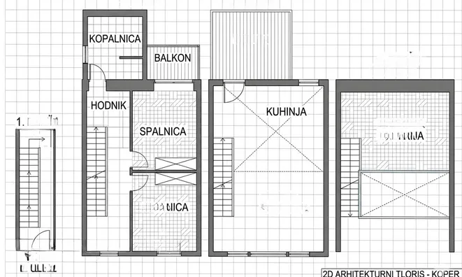 Недвижимость Однокомнатная квартира Изола: 18