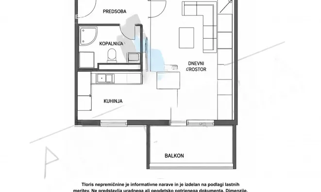 Недвижимость Apartment, studio Novo Izola: 7