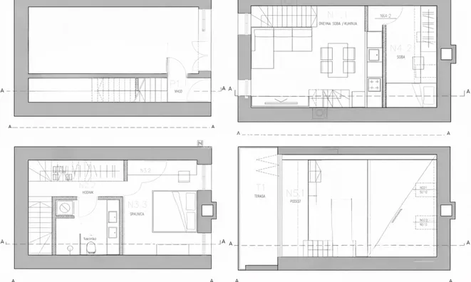 Недвижимость Four-room apartment Piran: 13